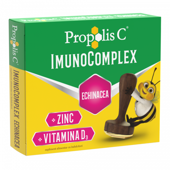 Propolis C Echinacea Imunocomplex, 20 comprimate, Fiterman