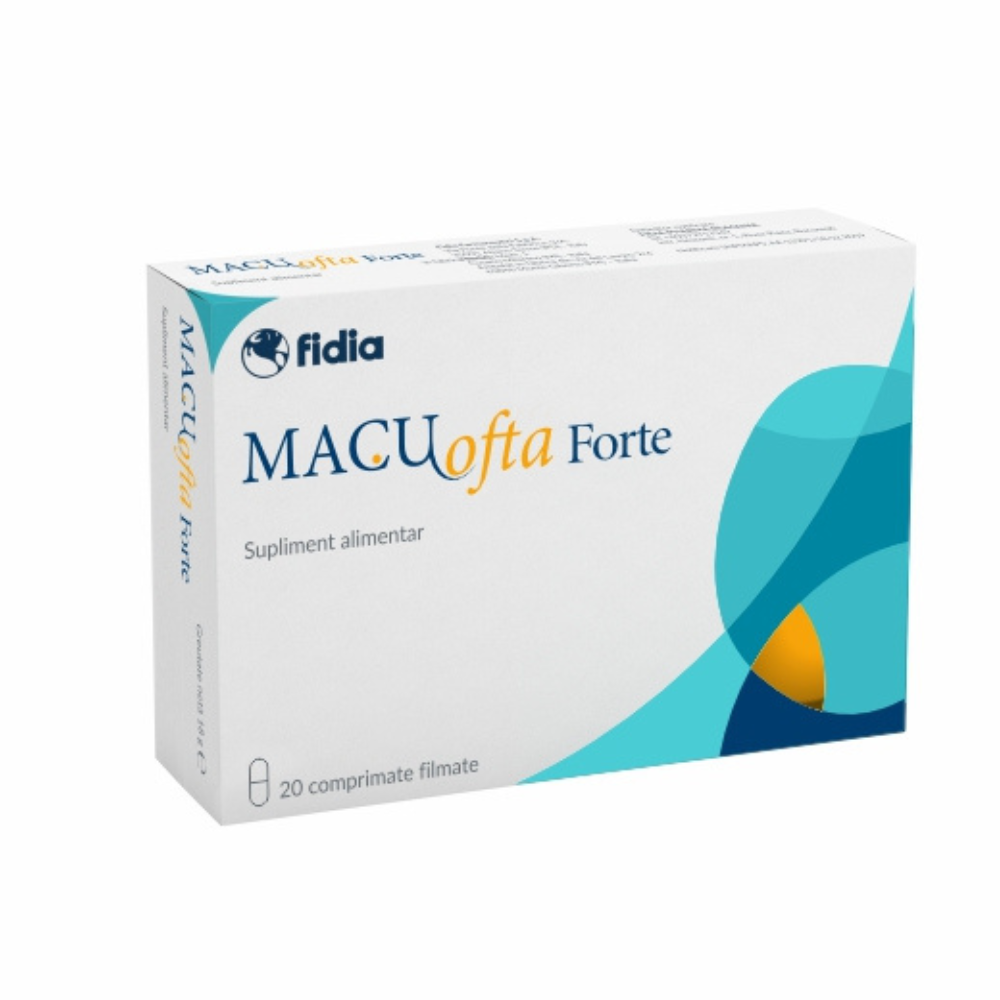 Macuofta forte, 20 comprimate, Fidia