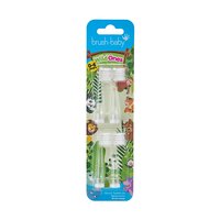 Capete de rezerva pentru Periuta de dinti electrica WildOnes, 0-6 ani, Brush Baby