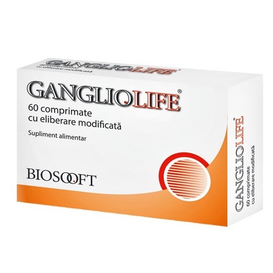 GanglioLife, 60 comprimate, Biosooft Italia