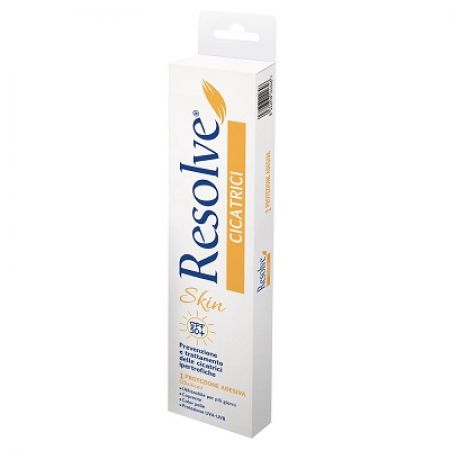 Plasture pentru cicatrici Skin SPF50+, 25x4 cm, 1 bucata, Resolve