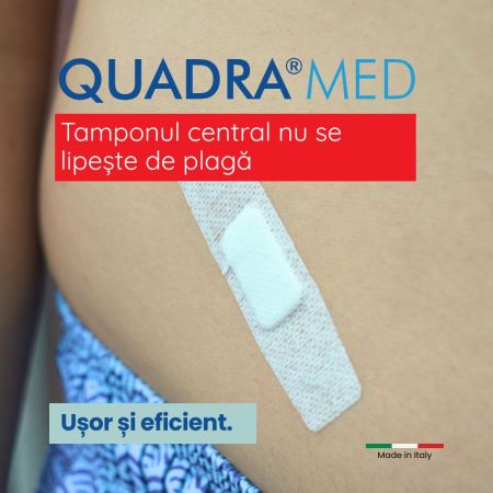 Plasturi piele sensibila Quadra Med, 10 bucati, Master-Aid 718910