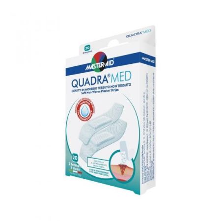 Plasturi piele sensibila Quadra Med Master-Aid, 2 marimi