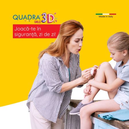 Plasturi pentru copii Quadra 3D, Girls, 20 bucati, Master Aid 718895