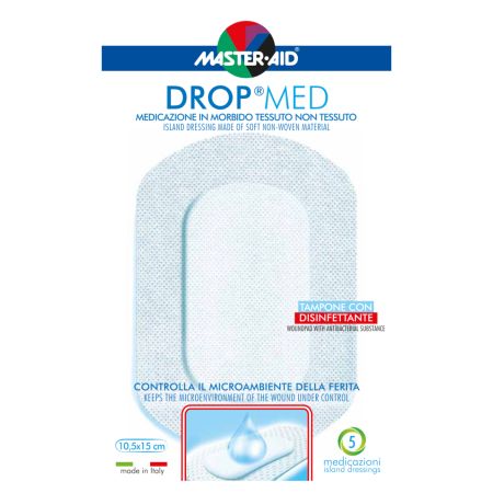 Pansament postoperator Drop Med 10,5x15 cm, 5 buc