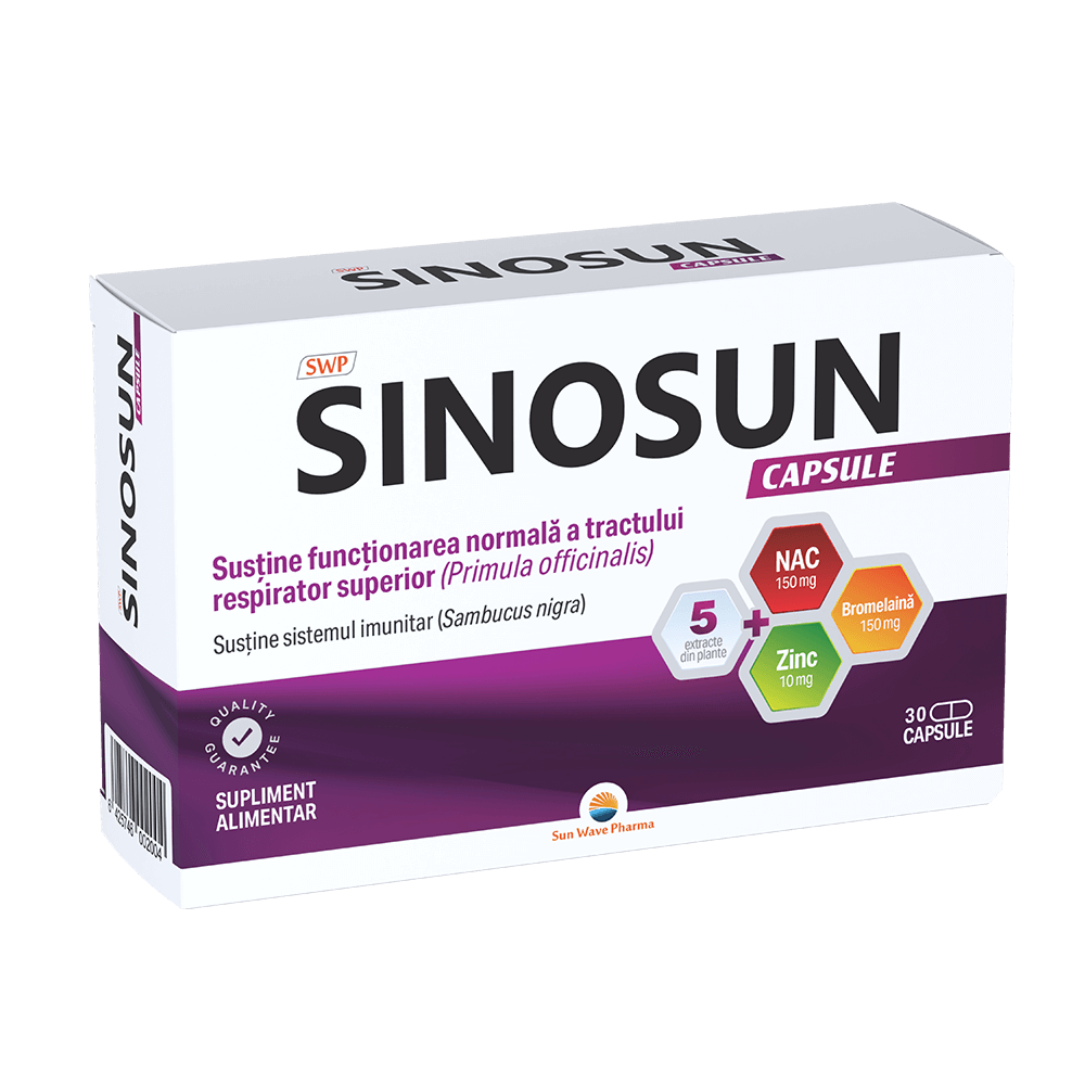 Sinosun, 30 capsule, Sun Wave Pharma
