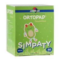 Ocluzor copii ORTOPAD, 76x54 mm, Simpaty Mediu, 50 bucati, Master Aid