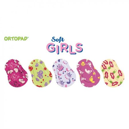 Ocluzor copii ORTOPAD SOFT Girls Junior, 67x50 mm, 20 buc, Master Aid 476534