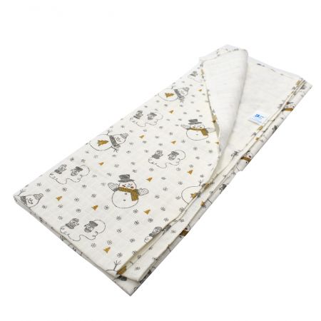 Scutec din muselina flausata, 160x100 cm, Baltic Bebe 588995