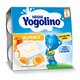 Gustare cu lapte si caise Yogolino, +6 luni, 4x100 g, Nestle 534705