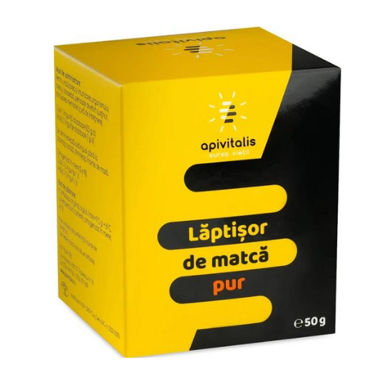 Laptisor de matca pur, 50 g, Api Vitalis