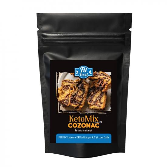 KetoMix pentru Cozonac, 400g, Fit Food