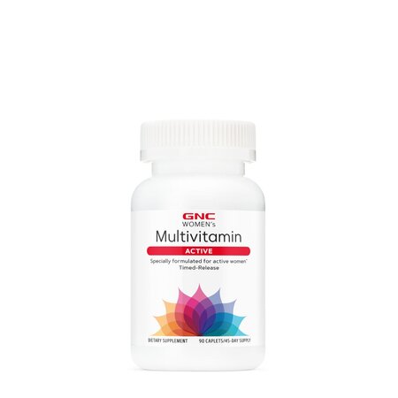 Multivitamine Active Women's, 90 tablete, GNC