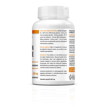 Curcumin si Piperine, 60 capsule, Zenyth 772794
