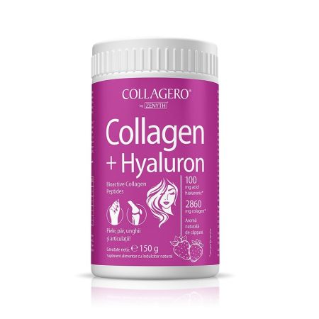 Collagen + Hyaluron cu aroma de capsuni