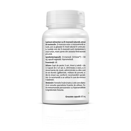 D-Mannose, 30 capsule, Zenyth 772756