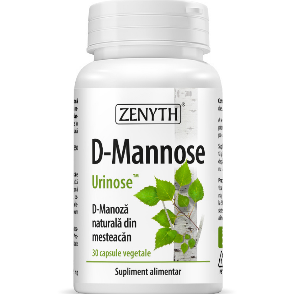 D-Mannose, 30 capsule, Zenyth