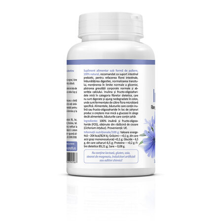 Inulin FOS pulbere, 120g, Zenyth 772551