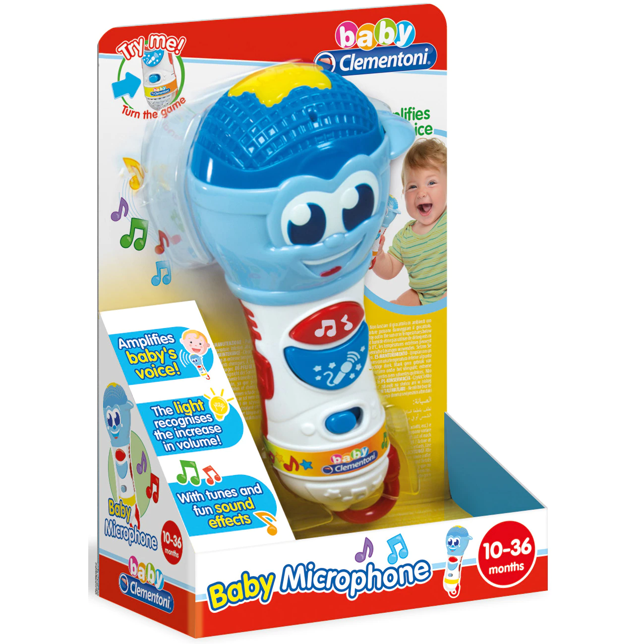 Jucarie Microfon interactiv, Baby Clementoni