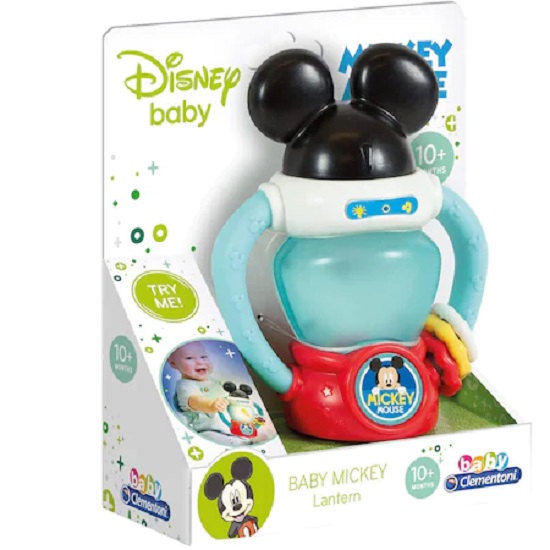 Jucarie interactiva Lanterna Disney Mickey Mouse, +10 luni, Clementoni