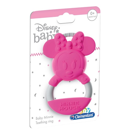 Jucarie dentitie Disney Minnie Mouse, +0 luni, Baby Clementoni 