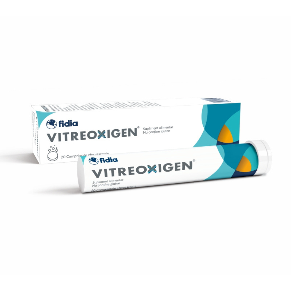 Vitreoxigen, 20 comprimate efervescente, Fidia