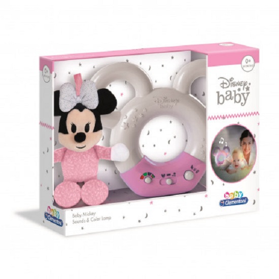 Lampa muzicala Minnie Mouse, +0 luni, Clementoni