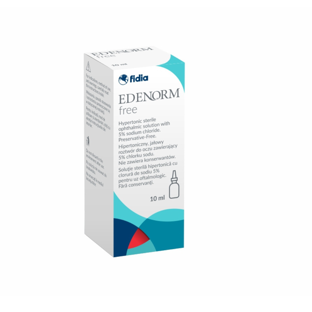 Edenorm 5% solutie oftalmica, 10 ml, Fidia