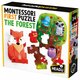 Montessori Primul meu puzzle Padurea, +3 ani, Headu 652984