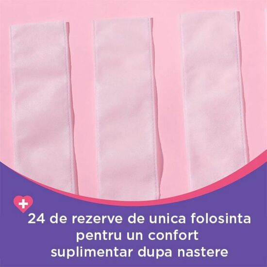 Rezerve saculeti pentru compresa calda sau rece pentru perineu, 24 bucati, Lansinoh 502797