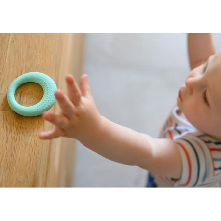 Inel dentotie, Aqua, Beaba 448182