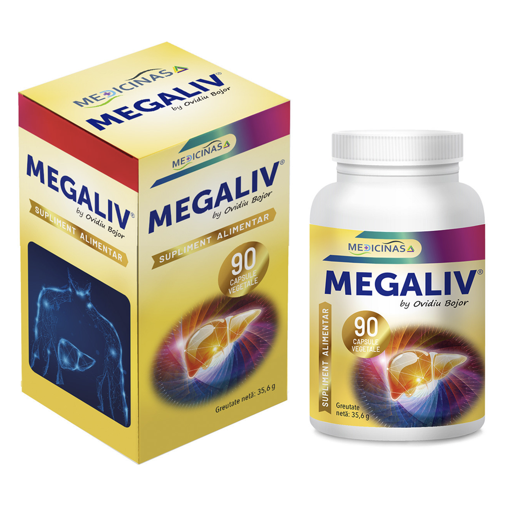 Megaliv, 90 capsule, Medicinas