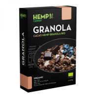 Granola cacao cu canepa Bio Hemp Up, 400 g, Canah