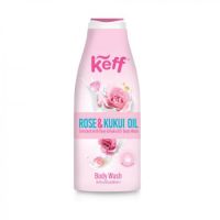 Gel de dus Rose & Kukui Oil, 500 ml, Keff