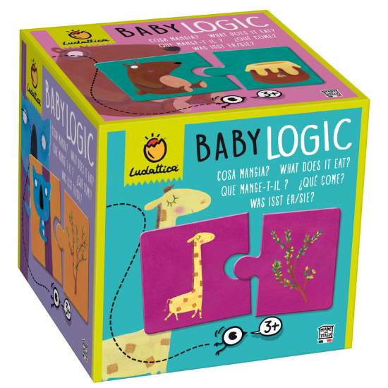 Joc Baby Logic Ce mananca, +3 ani, Ludattica 