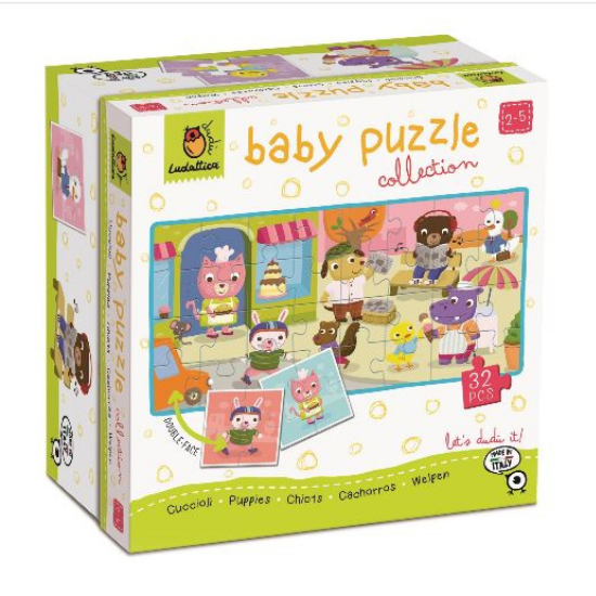 Puzzle Catelusi Baby, +2 ani, Ludattica