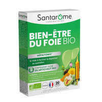 Hepatonic Bio, 20 fiole, Santarome