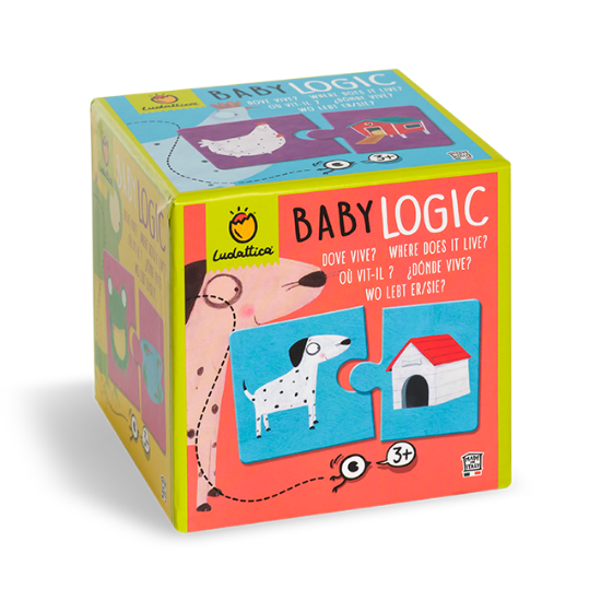 Joc Baby Logic Unde traiesti, +3 ani, Ludattica       