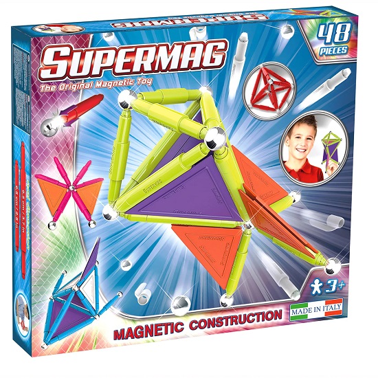 Supermag trendy - set constructie 48 piese, +3 ani, Supermag