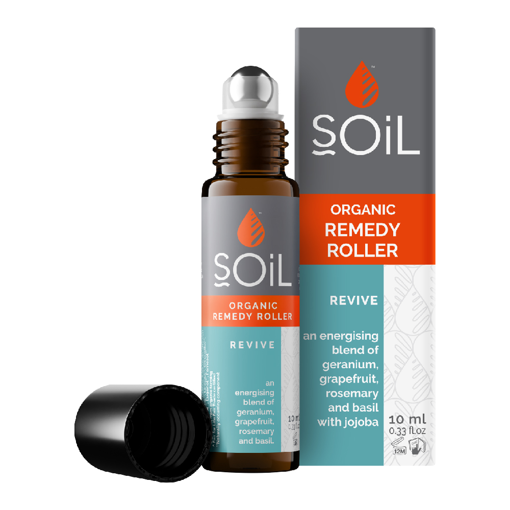 Roll-on Revive cu uleiuri esentiale, 10 ml, Soil