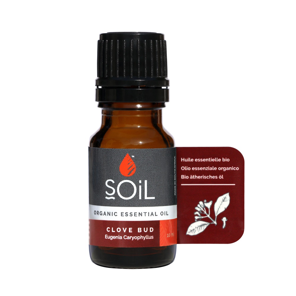 Ulei esential de cuisoare Pur 100% Organic, 10 ml, SOiL