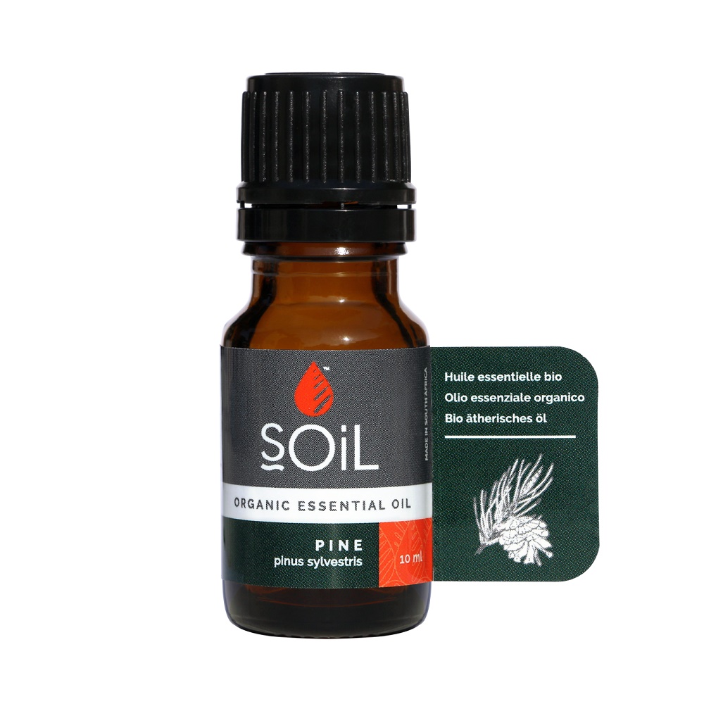 Ulei esential de Pin Pur 100% Organic, 10 ml, SOiL