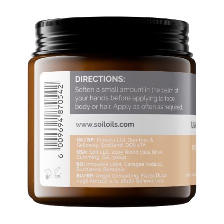 Unt de Shea Pur 100% Organic, 100 ml, SOiL 754686