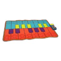 Covoras muzical pentru dans forma pian, 3 ani+, 135 x 85 cm, BToys