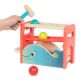 Banc cu ciocan, bile si xilofon din lemn, +12 luni, BToys 767861