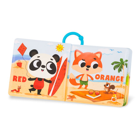 Carte educativa de baie Culorile, +6 luni, BToys 767979