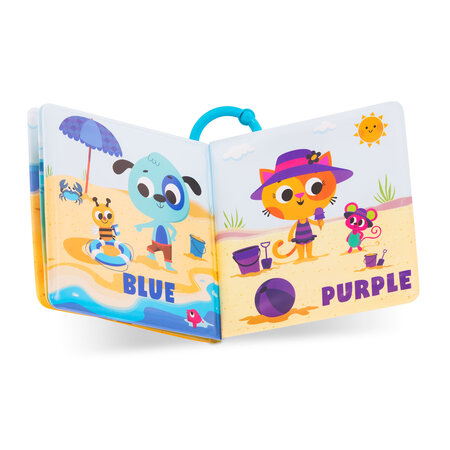 Carte educativa de baie Culorile, +6 luni, BToys 767981