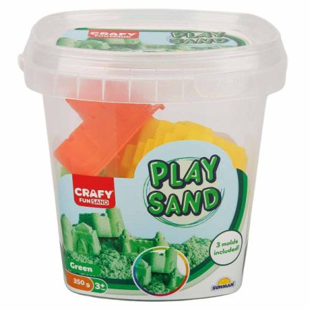 Nisip kinetic fun sand 350 gr verde