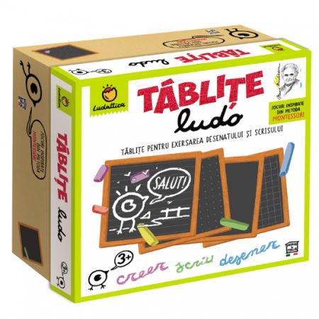 Tablitele Ludo pentru exersarea scrisului si desenului