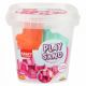 Nisip Kinetic Fun Sand roz si 3 unelte de modelat, +3 ani, 350gr, Crafy 477877